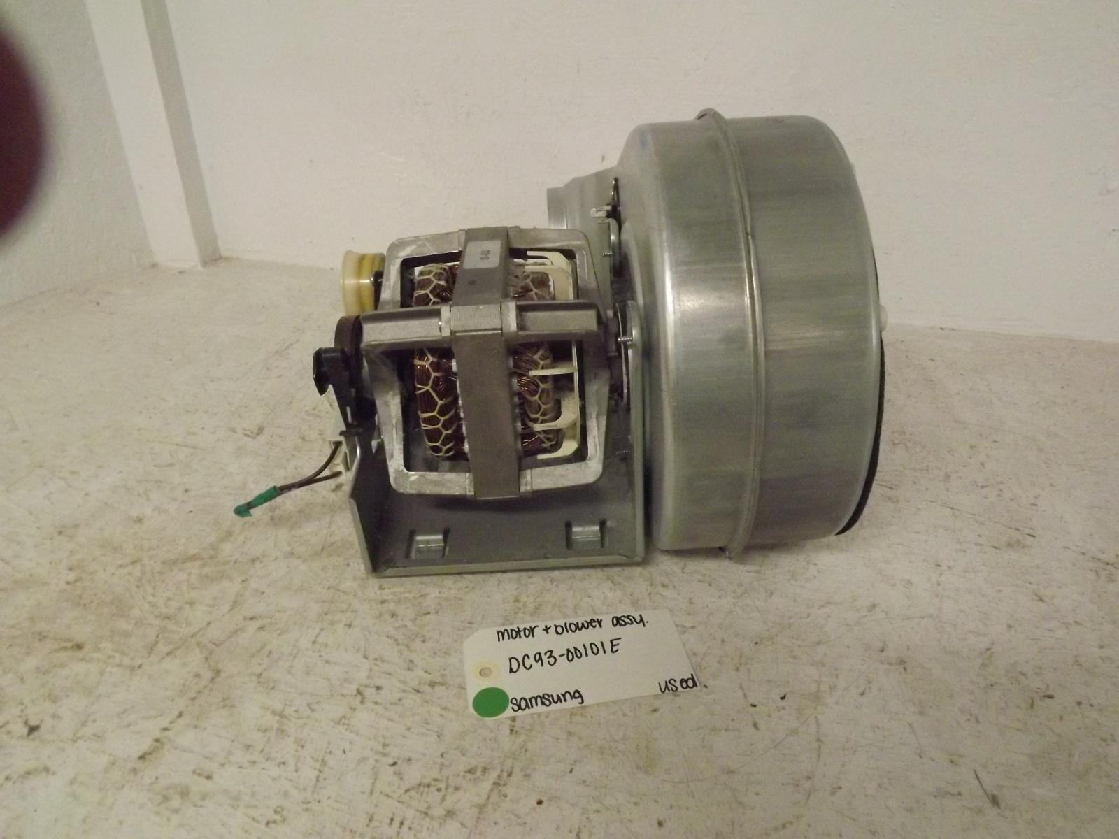 Samsung Dryer DC93-00101E Motor and Blower Assembly Used Samsung Dryer DC93-00101E Motor and Blower Assembly Used